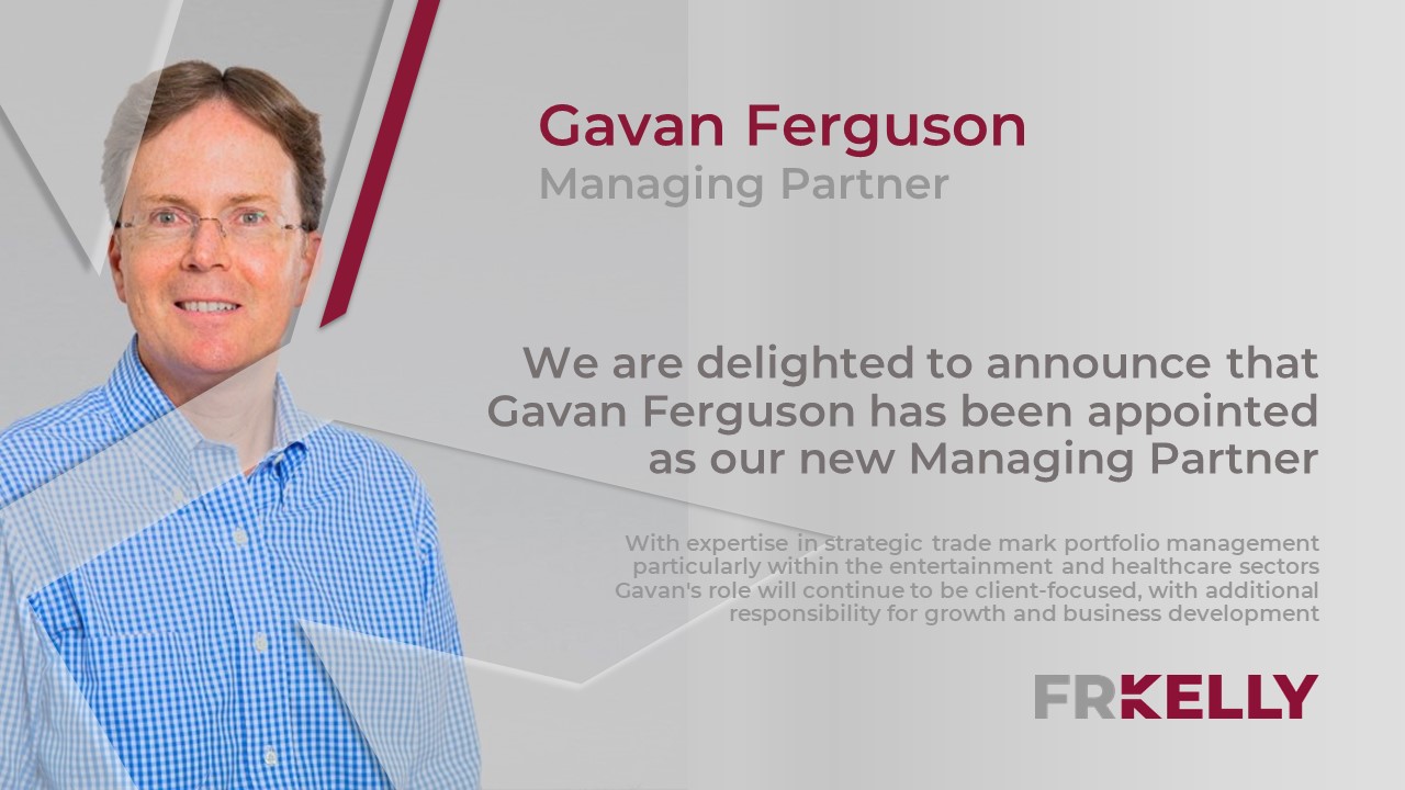 Gavan Ferguson announcement slide